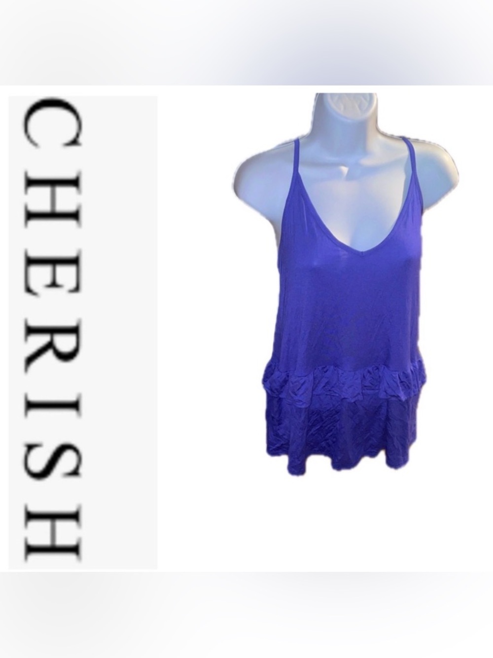Indigo Layered Tank Top 💙
